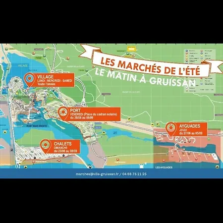 Σπίτι διακοπών Maison Rivage Bleu 4 Pers 2 Sdb Clim Wifi Gruissan